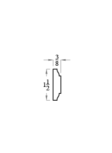 1- 1/2" Mullion
