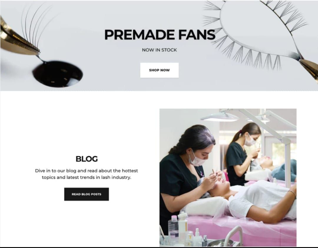 Stacy Lash – Lash & Beauty Shopify Store Design