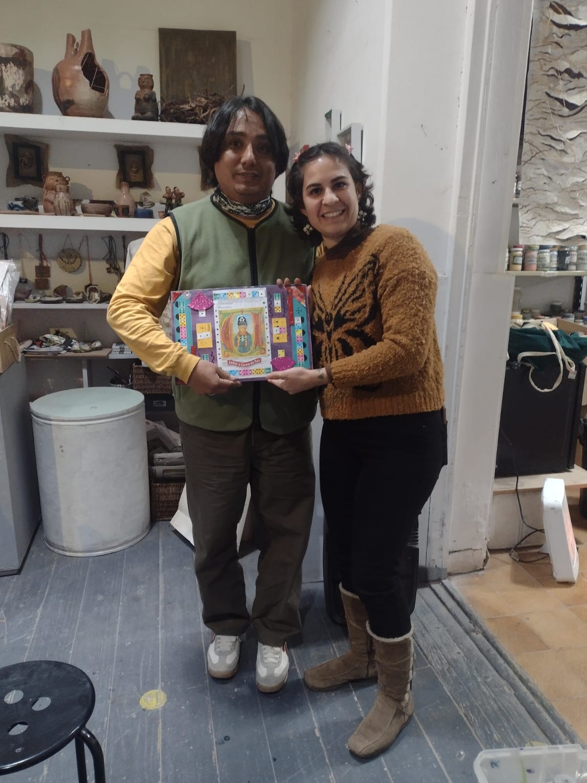 Taller de collage El origen y el fin de las cosas