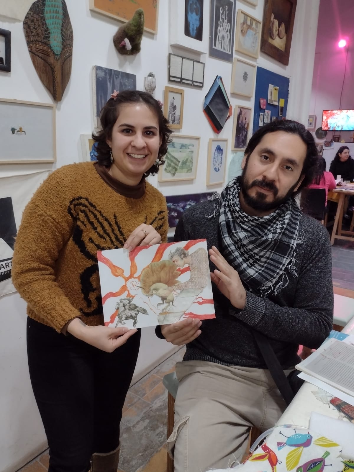 Taller de collage El origen y el fin de las cosas