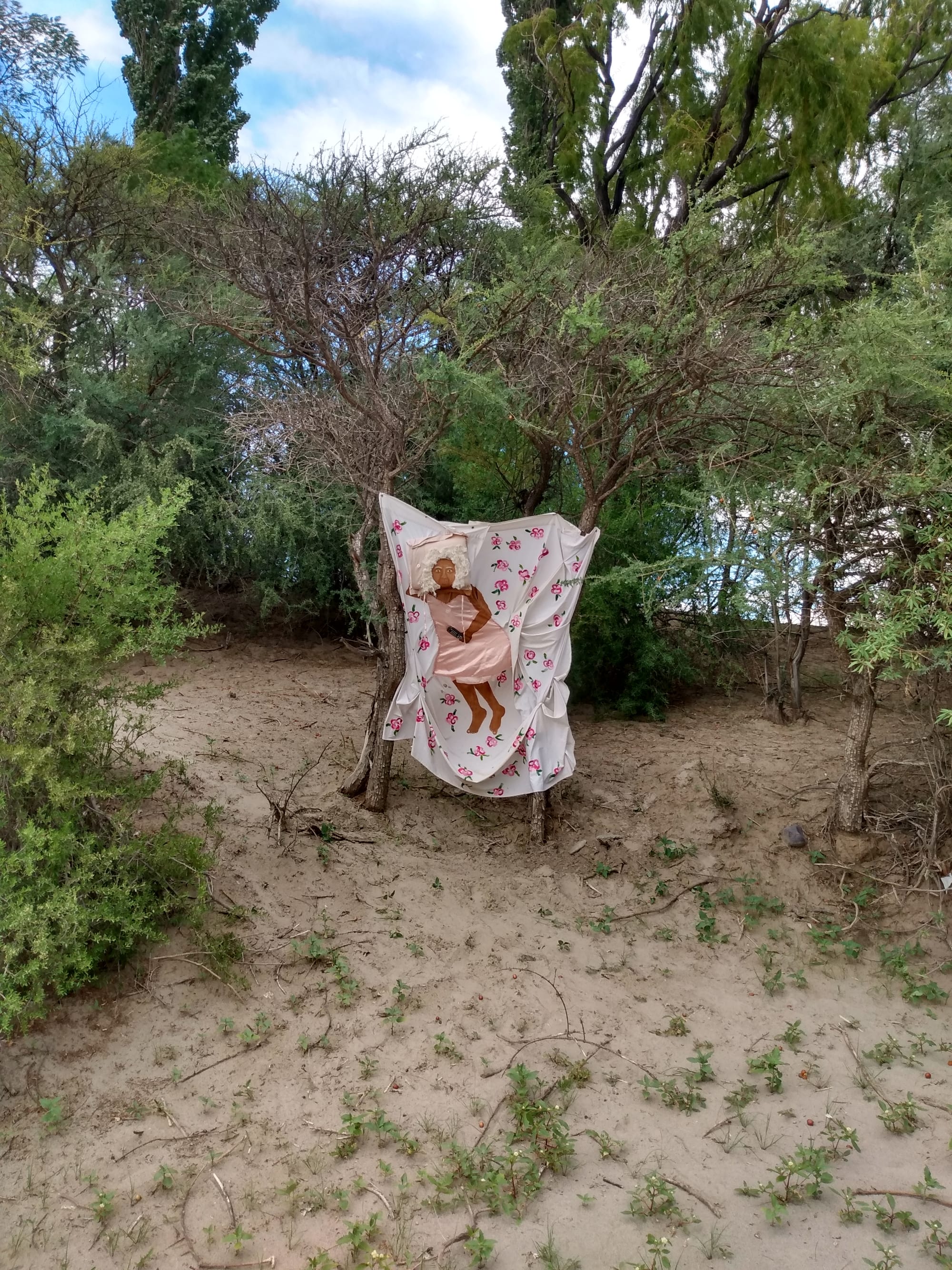 Ella baila con el viento