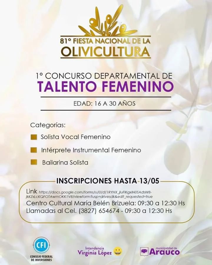 Fiesta Nacional de la Olivicultura