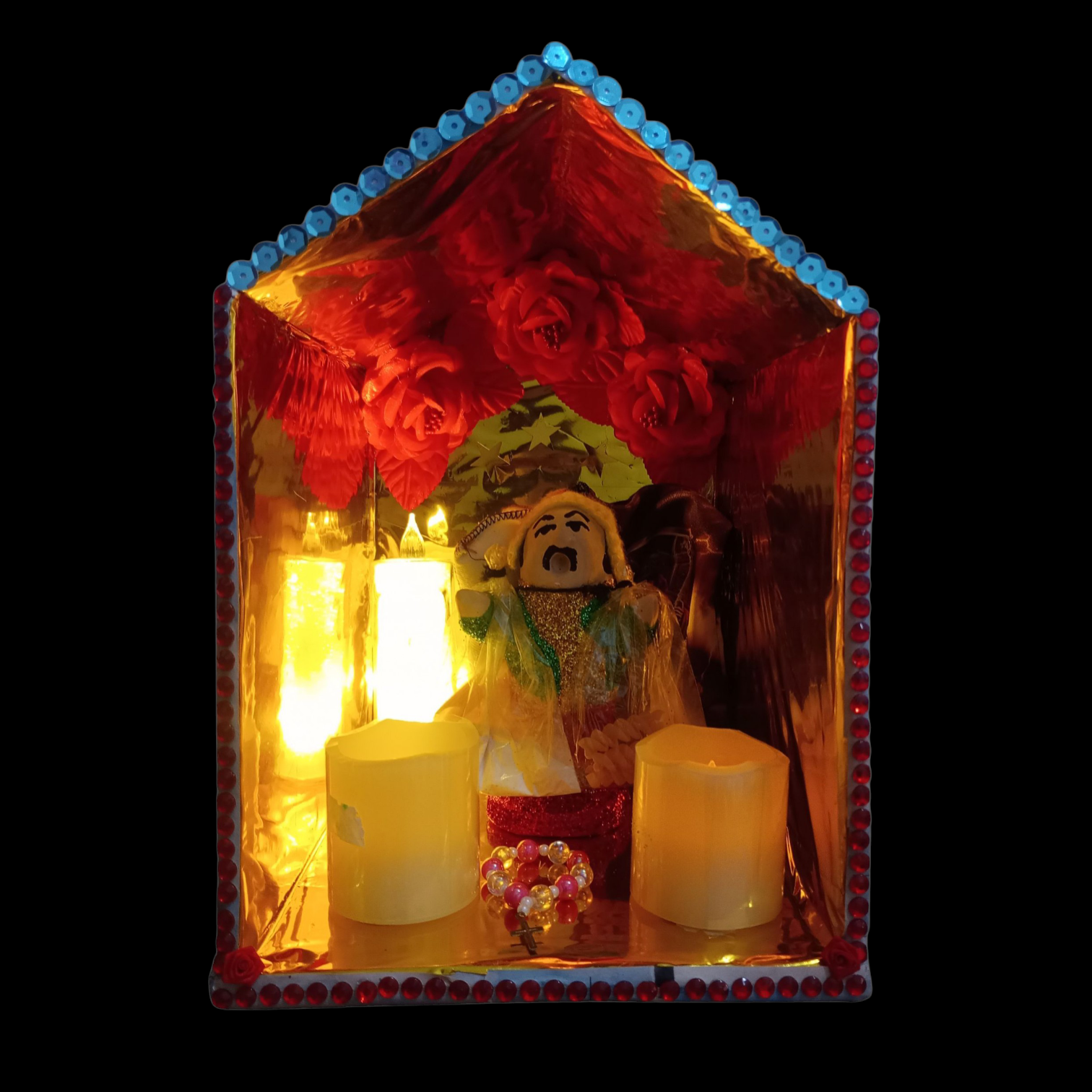 Santería popular. Altar de los pobres