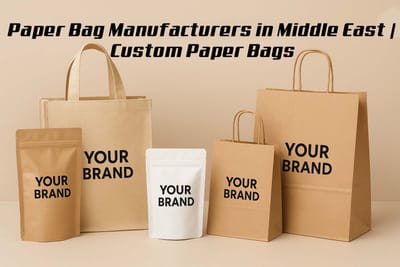 Paper Bag Manufacturers in Middle East: custom paper bags