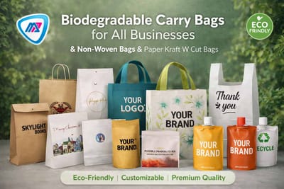 Eco-Friendly Biodegradable Carry Bags Wholesale