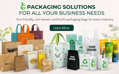 Green Packaging Bags for Sustainable Brands