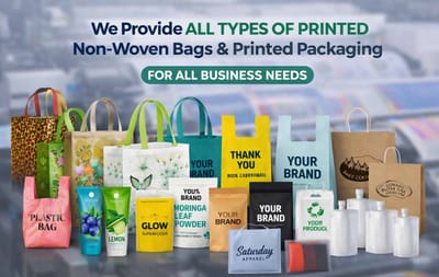 Affordable Printed Non Woven Bags in Bulk