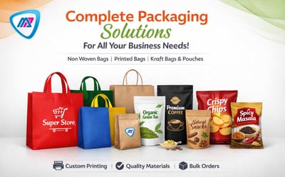 Custom Non Woven Bags for All Types of Business Packaging