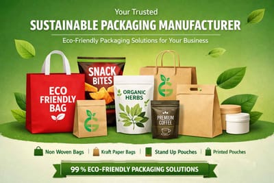 Sustainable Packaging Manufacturer | Eco Packaging Leaders