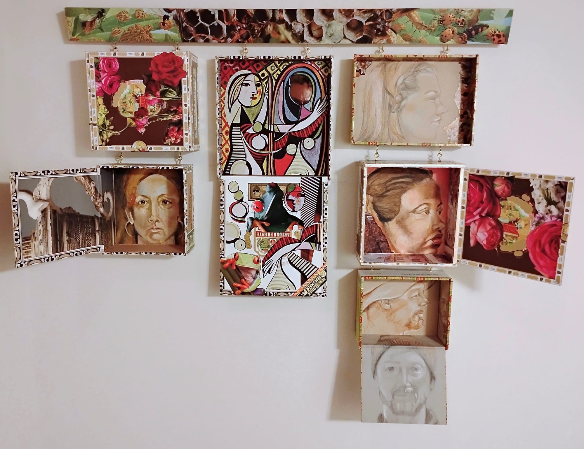 "Changement Constant, Portraits Jamais Terminés"