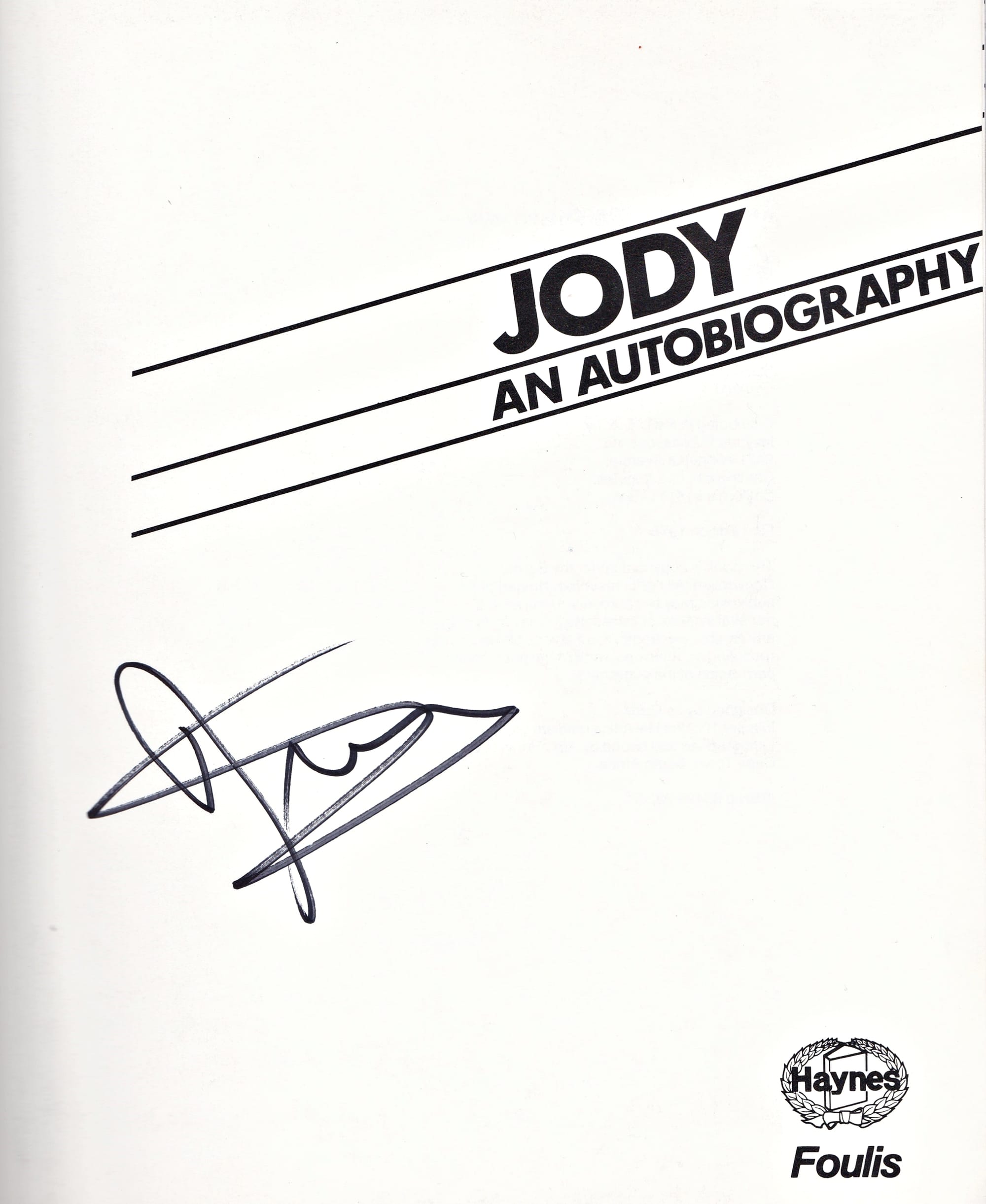 Jody Scheckter (1950-)