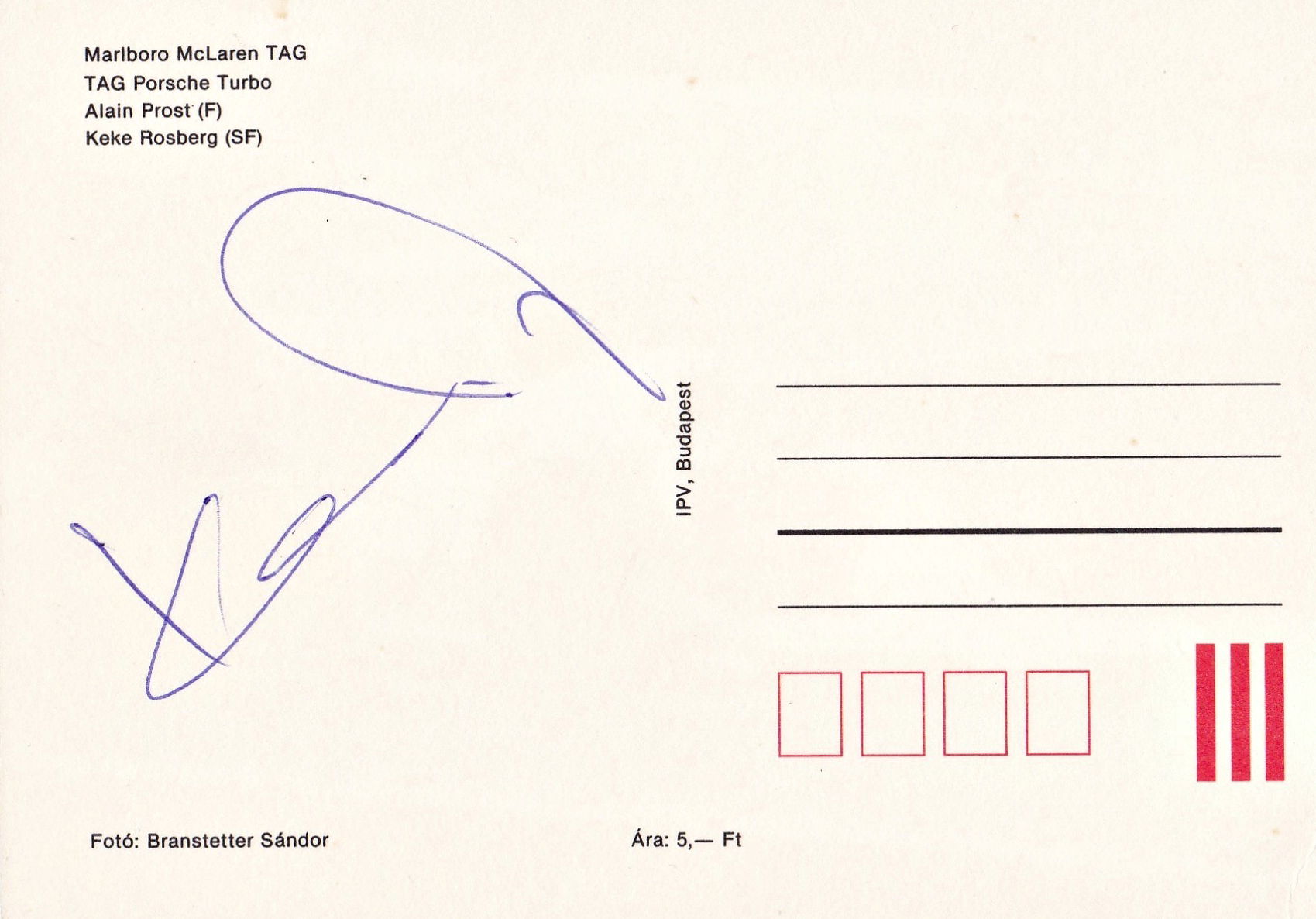 Keke Rosberg (1948-)