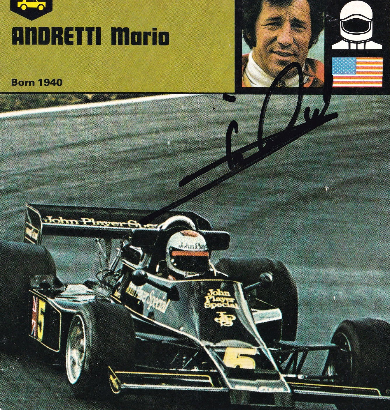 Mario Andretti (1940-)