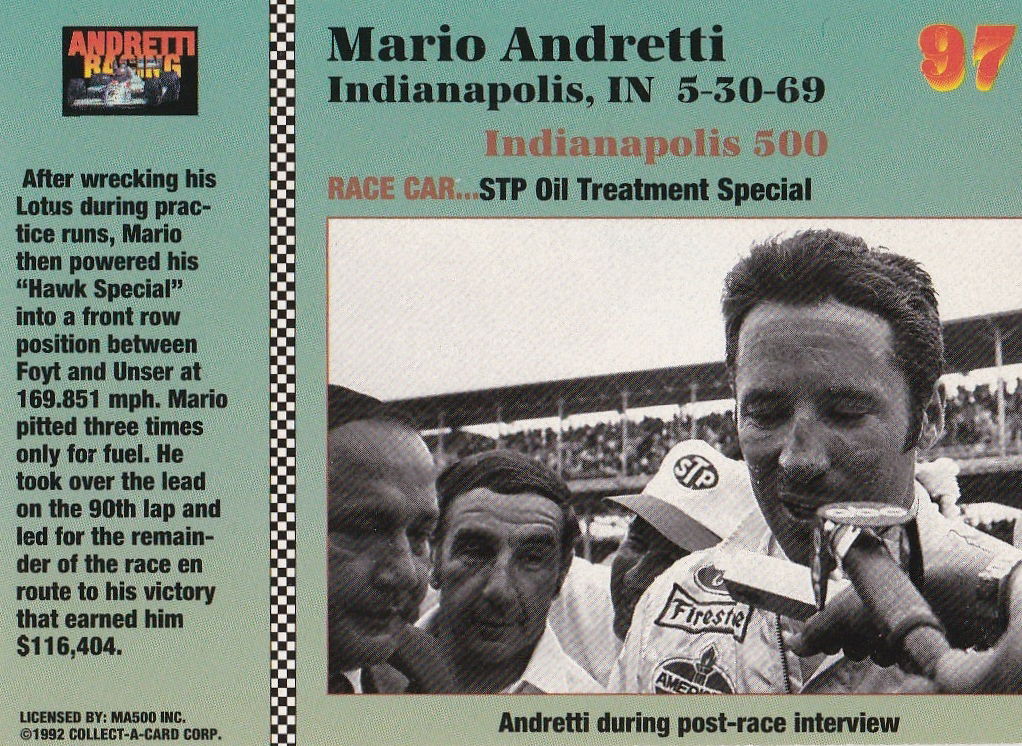Mario Andretti (1940-)