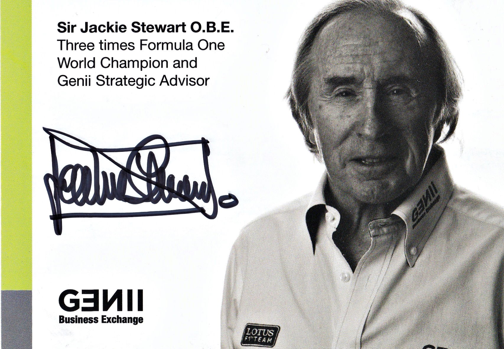 Sir Jackie Stewart (1939-)