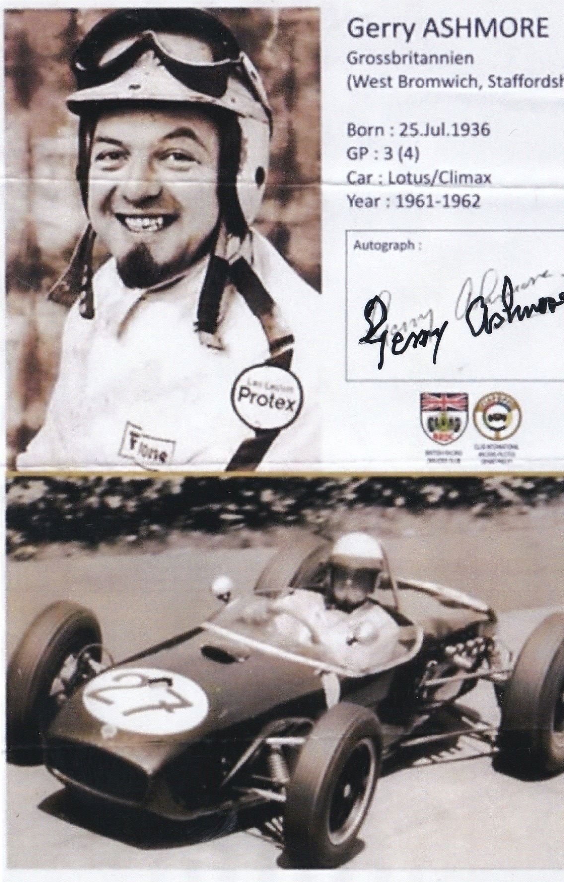 Gerry Ashmore (1936-2021)