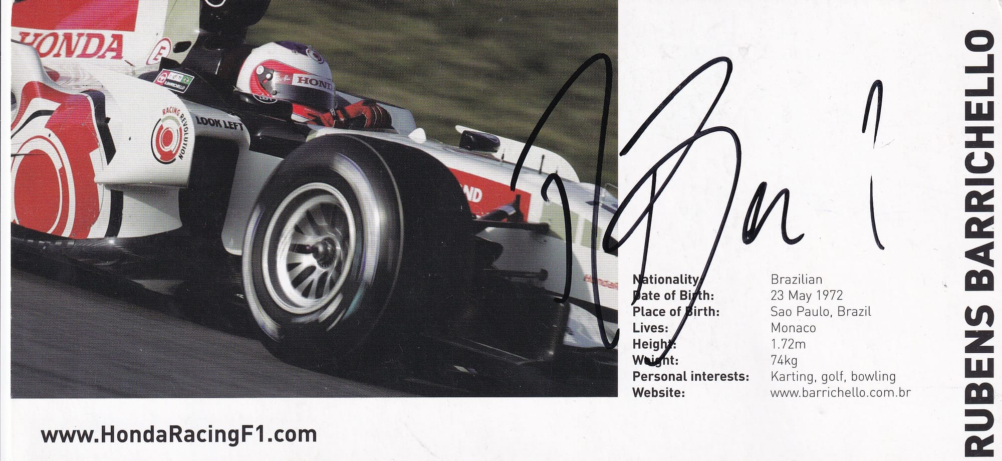 Rubens Barrichello (1972-)