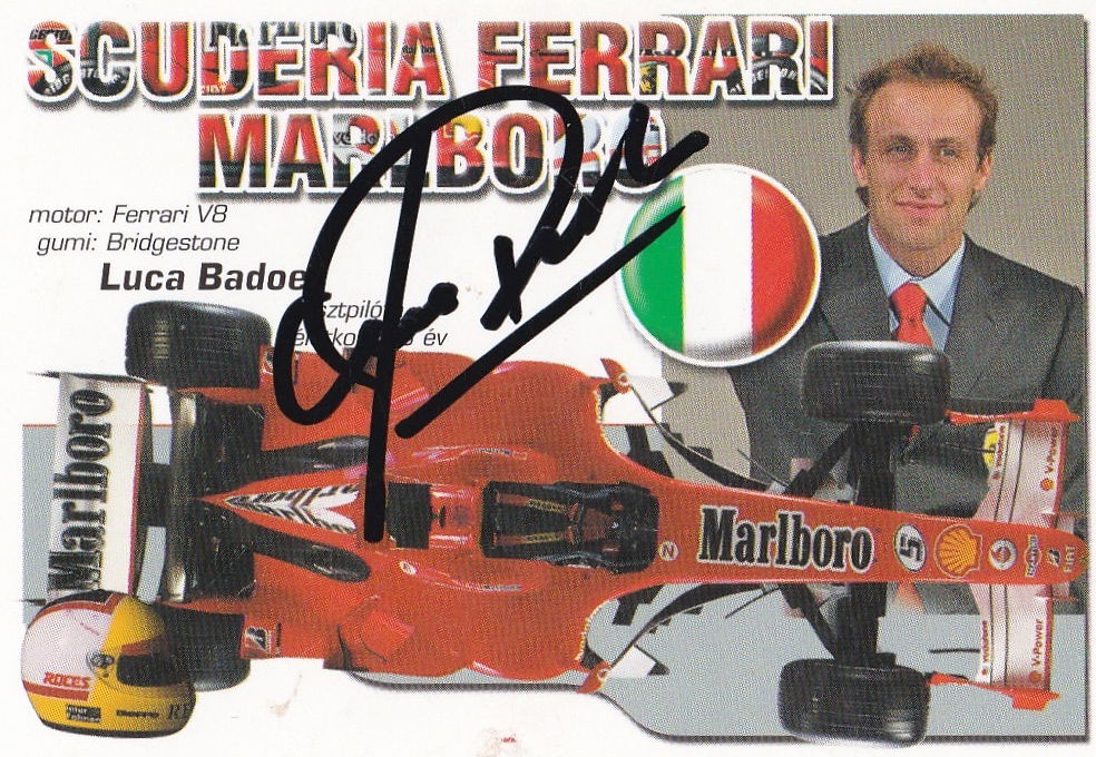 Luca Badoer (1971-)