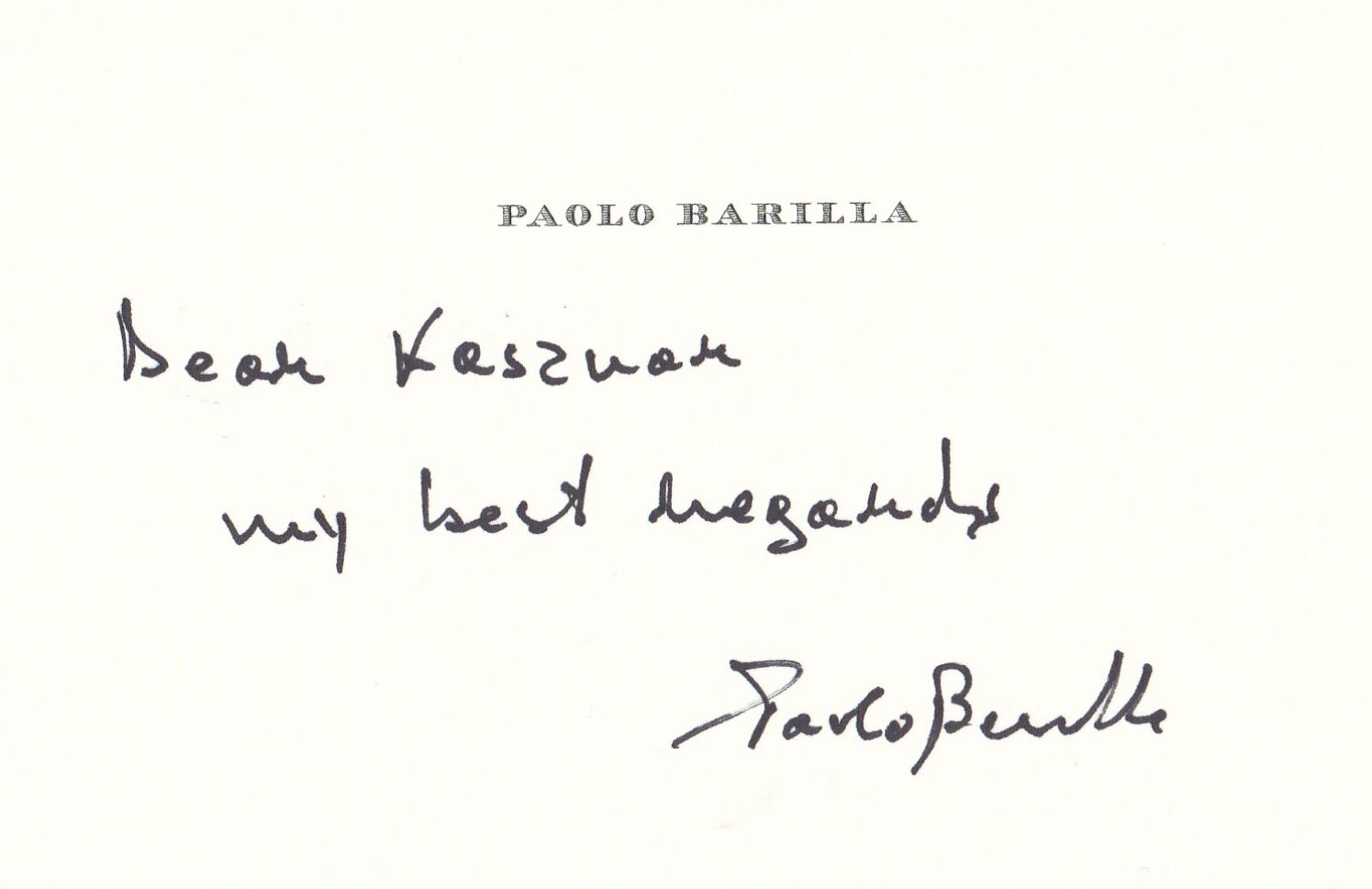 Paolo Barilla (1961-)