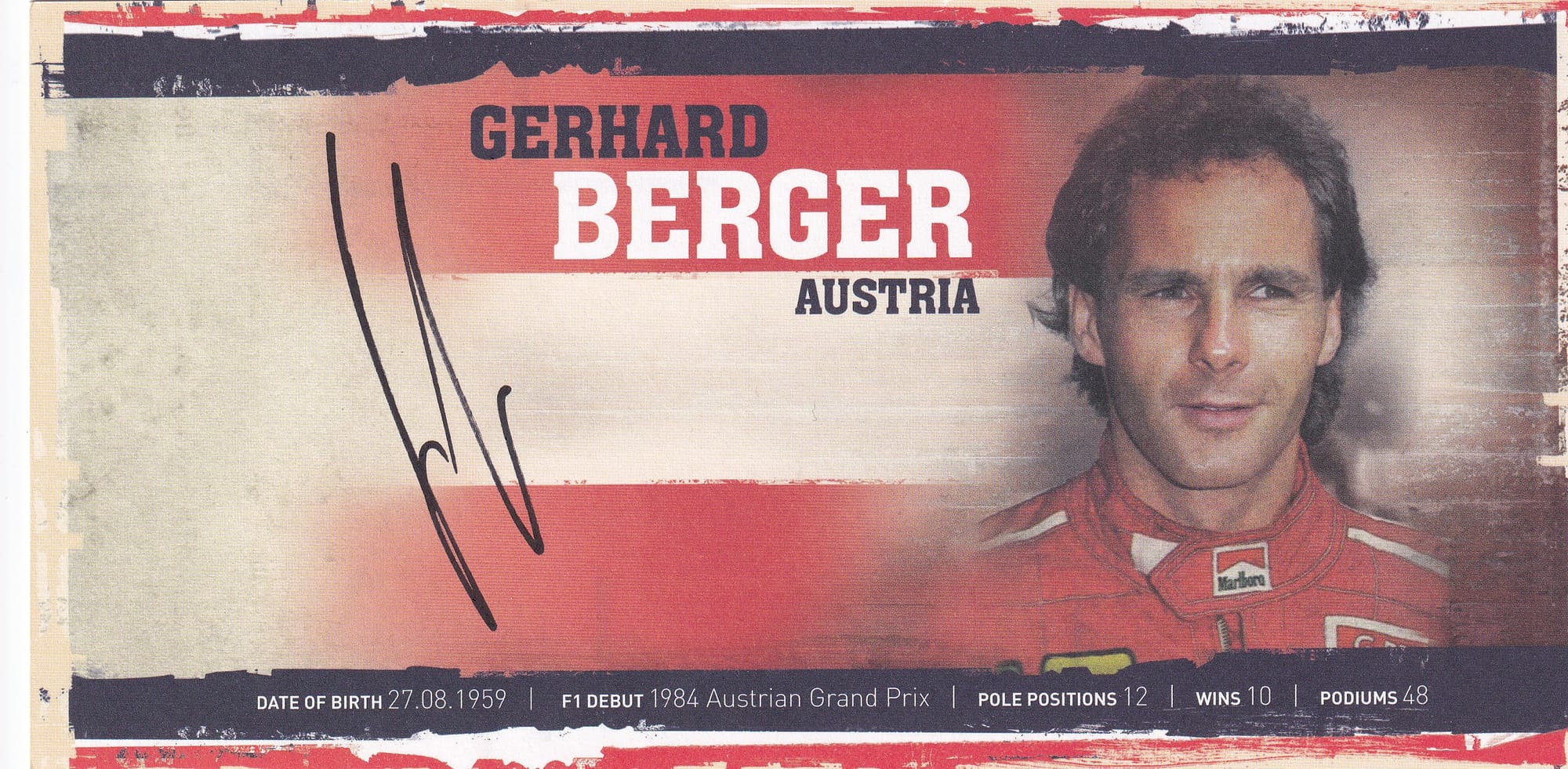 Gerhard Berger (1959-)