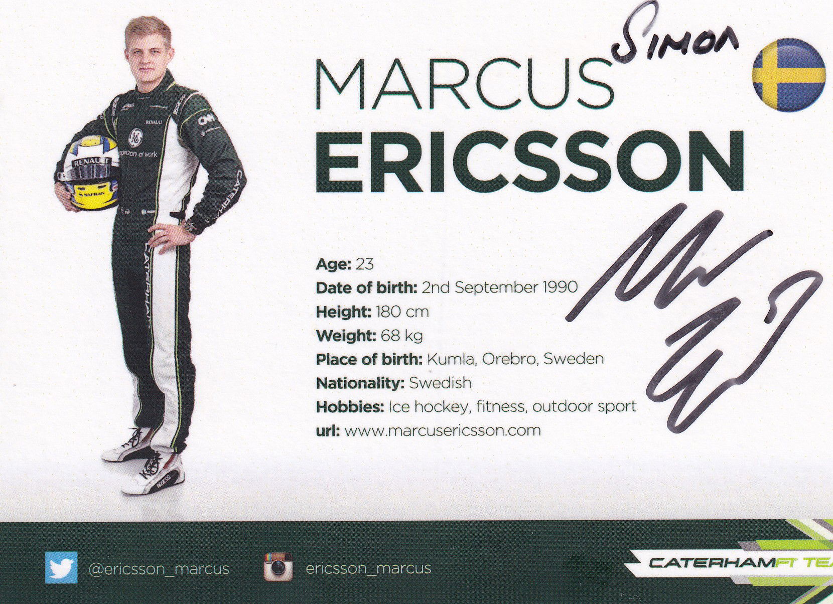 Marcus Ericsson