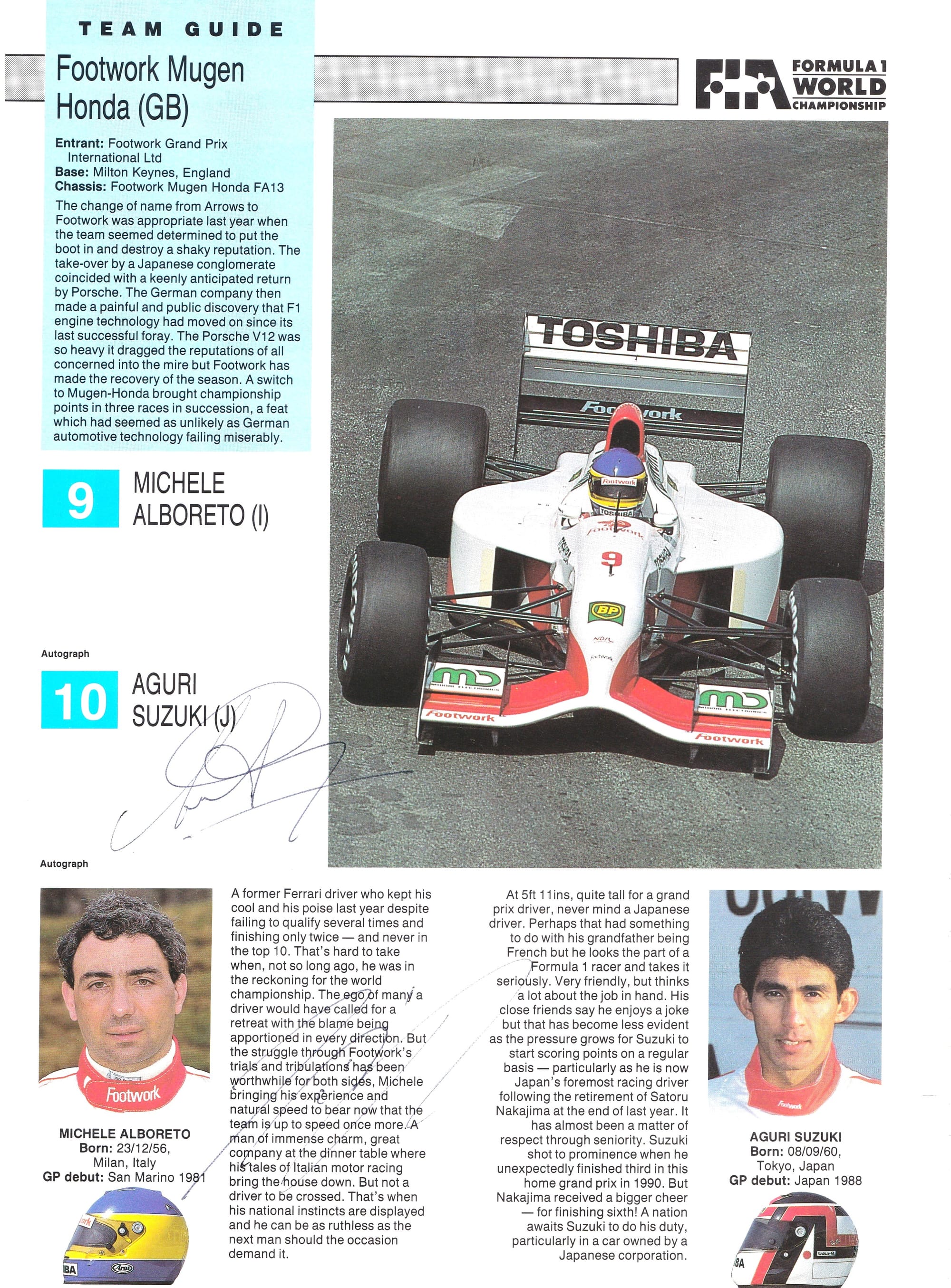 Michele Alboreto (1956-2001)