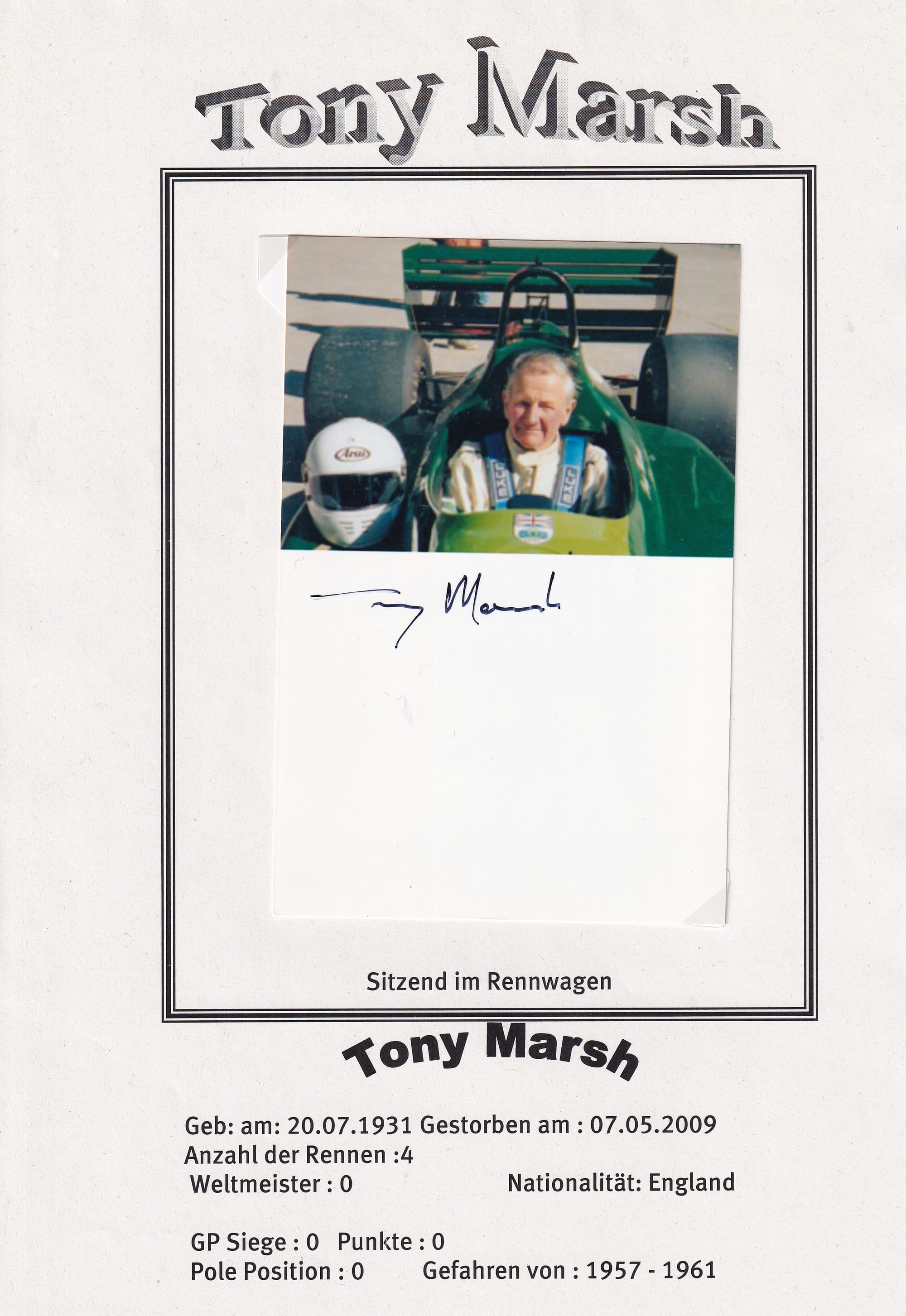 Tony Marsh