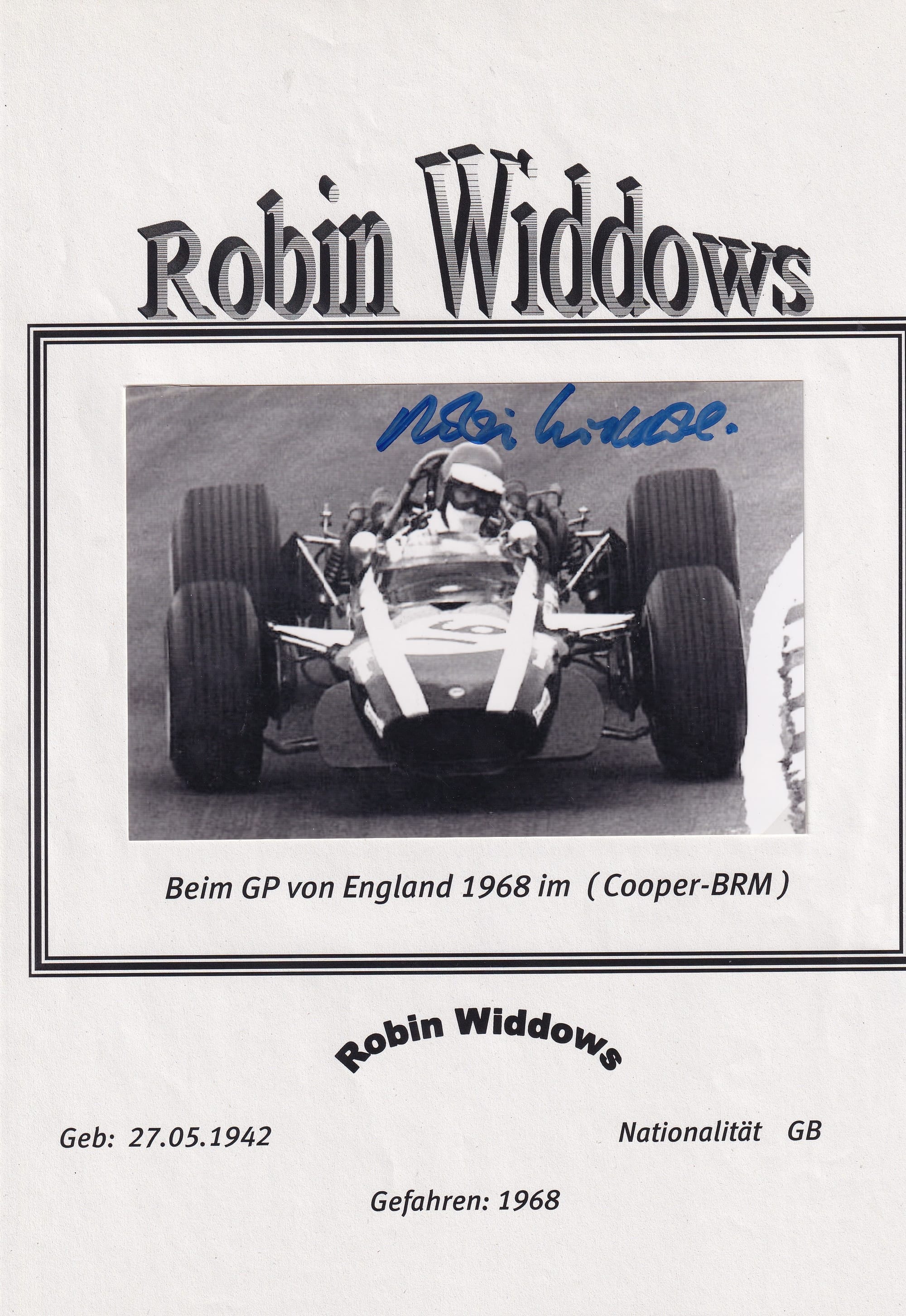 Robin Widdows
