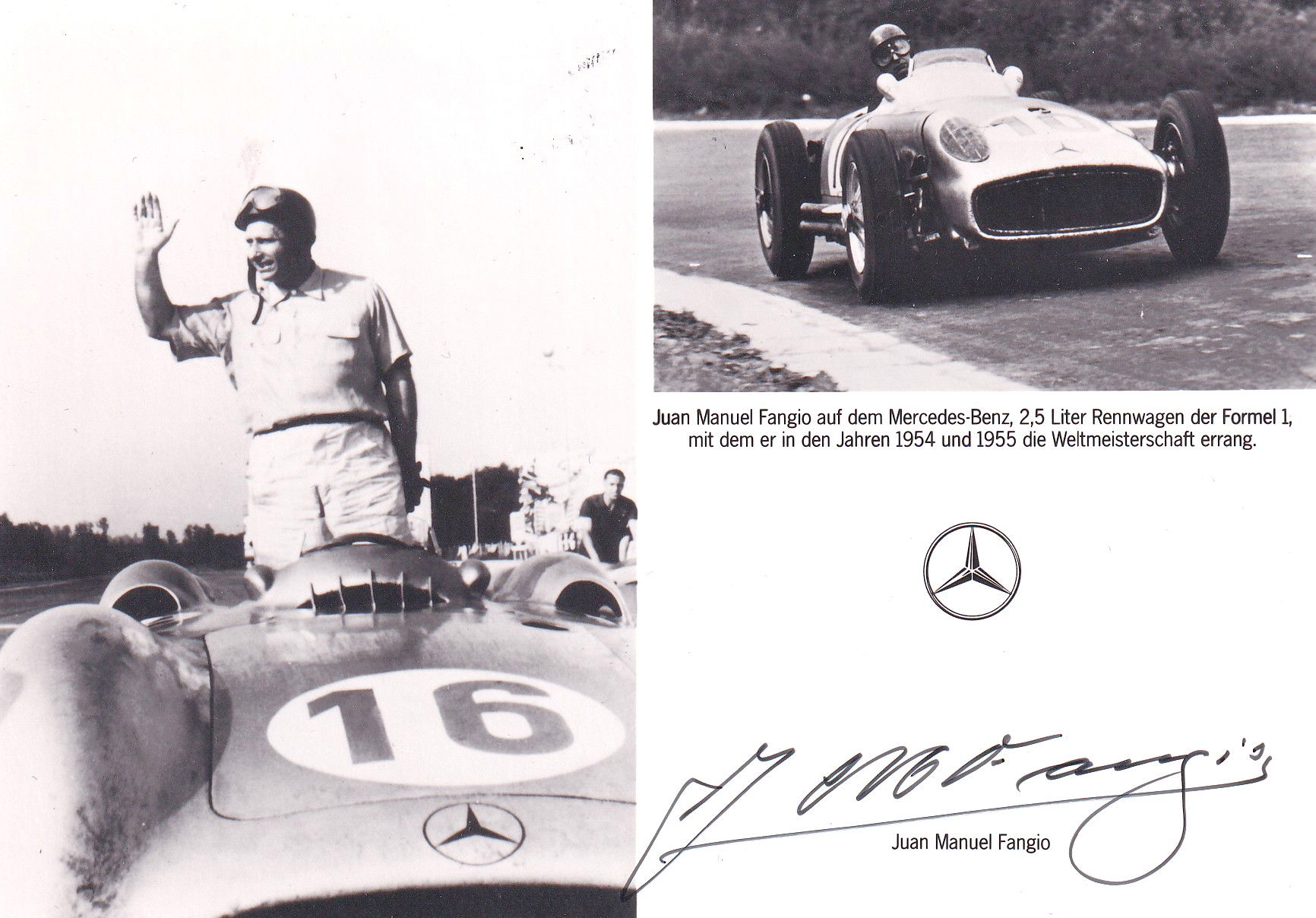 Juan Manuel Fangio (1911-1995)