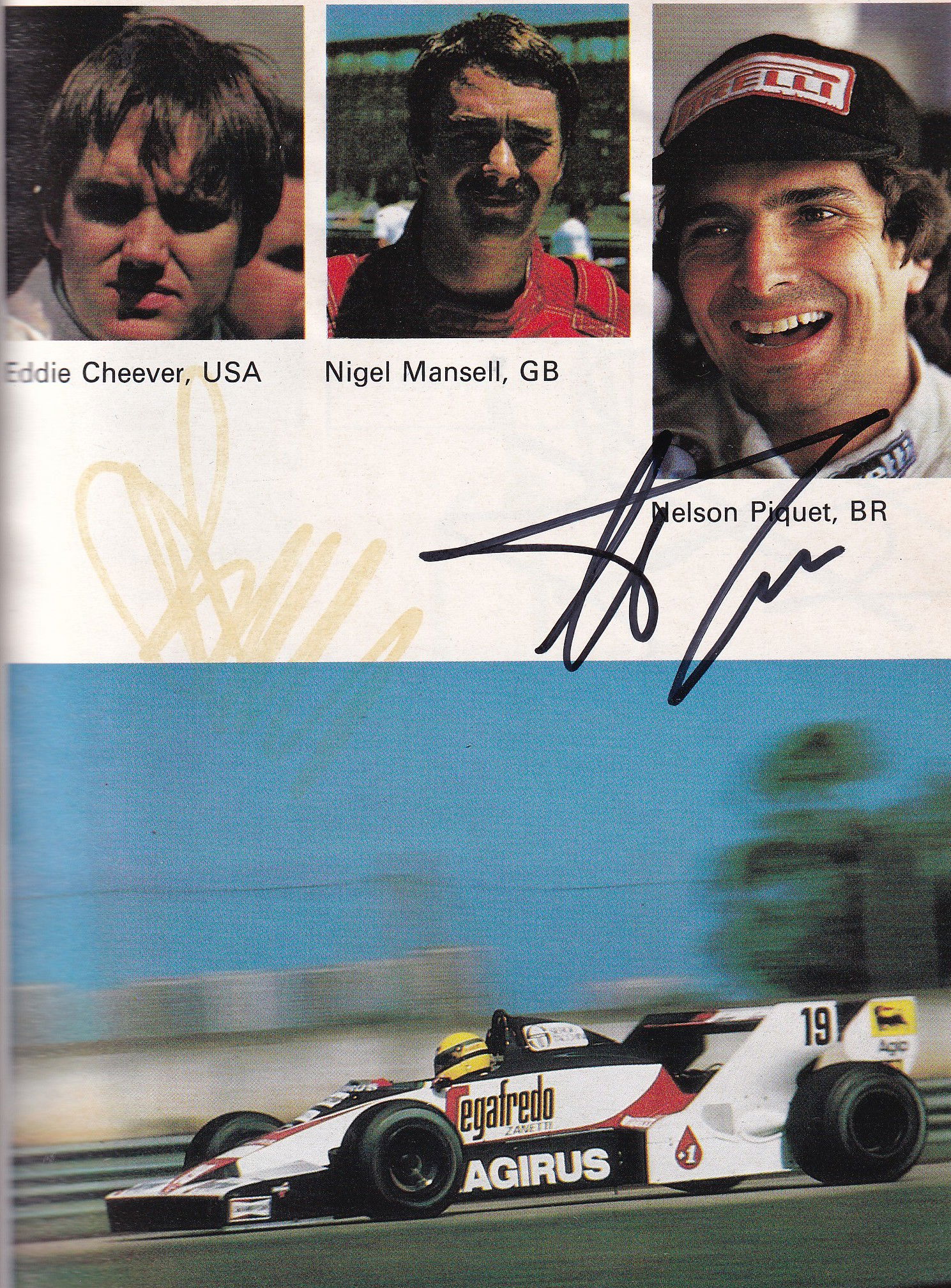 Forma 1 Magyarországon (World Champions & Legends multi signed)