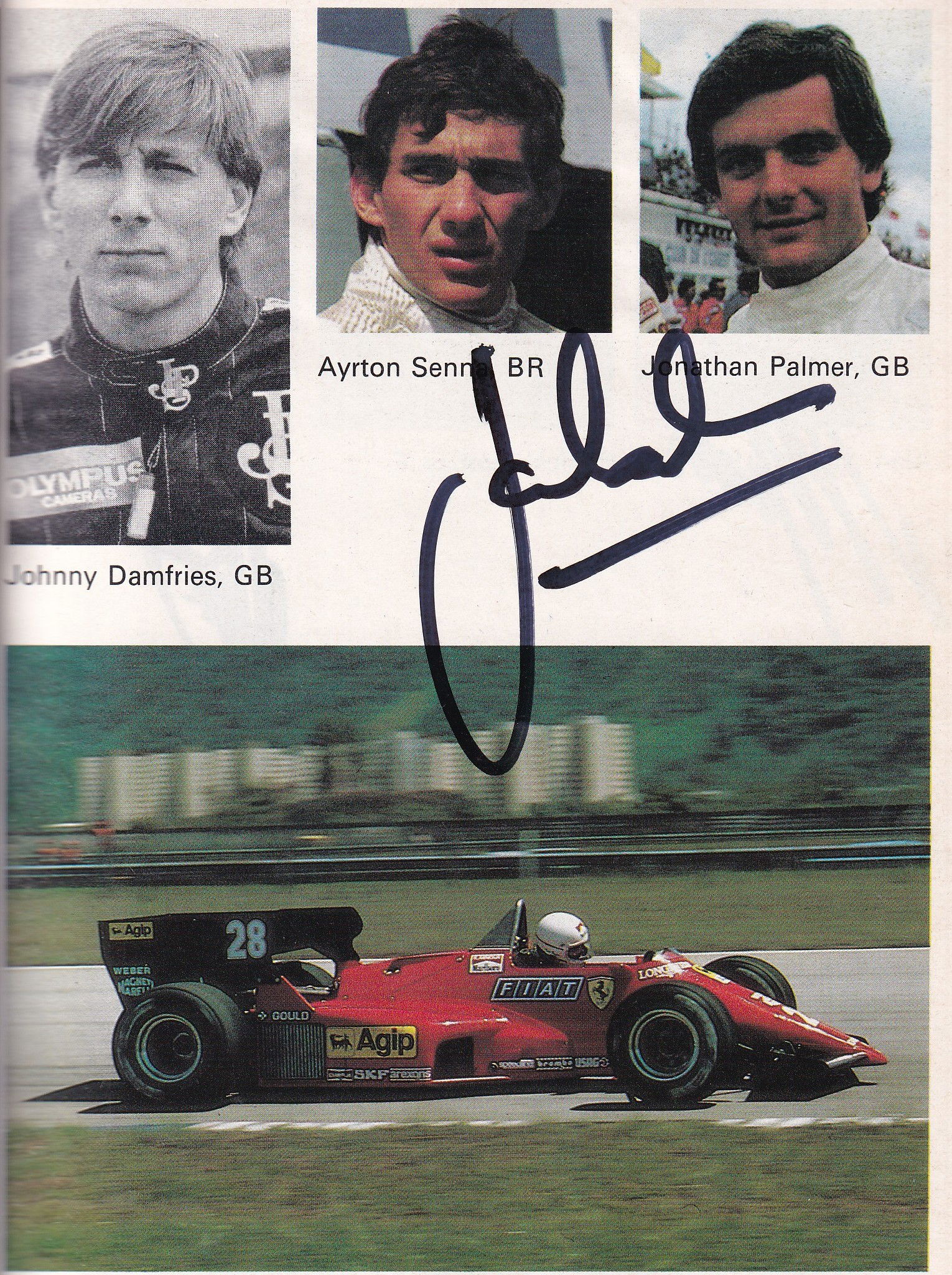 Forma 1 Magyarországon (World Champions & Legends multi signed)