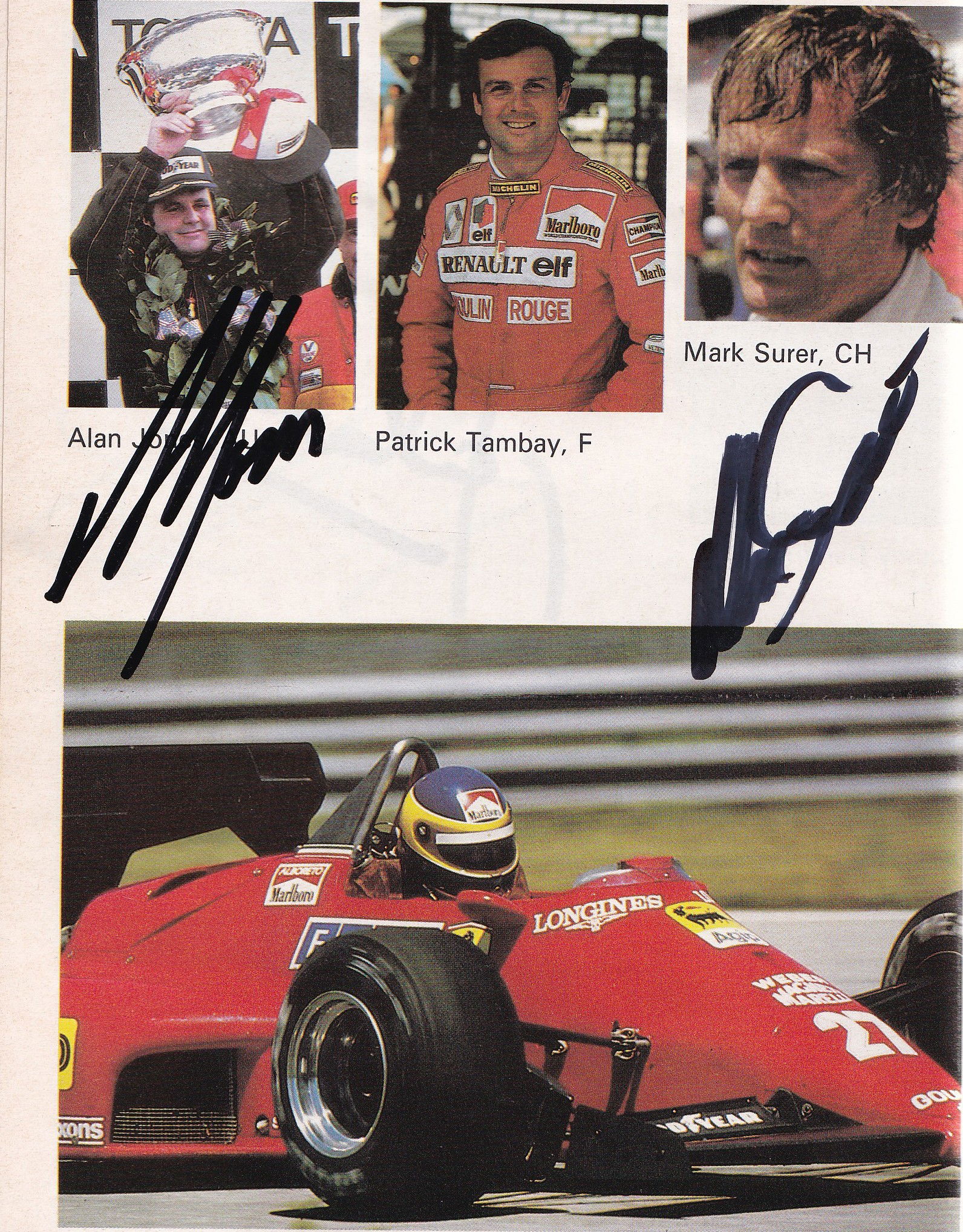 Forma 1 Magyarországon (World Champions & Legends multi signed)