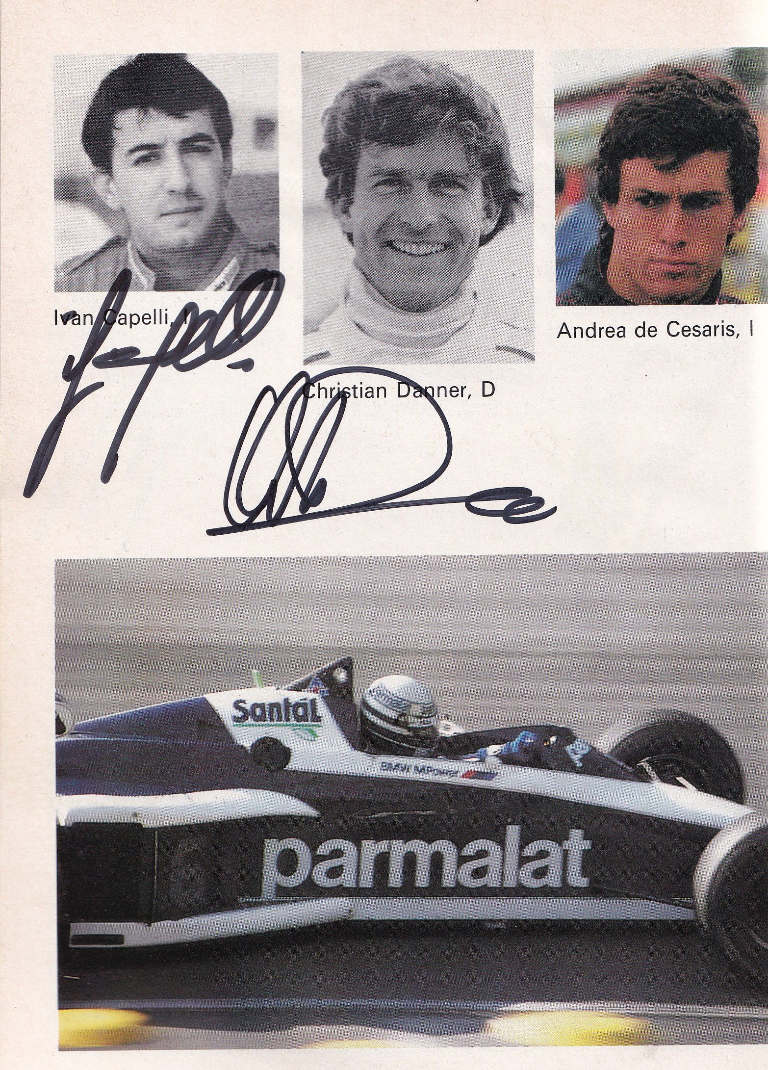 Forma 1 Magyarországon (World Champions & Legends multi signed)