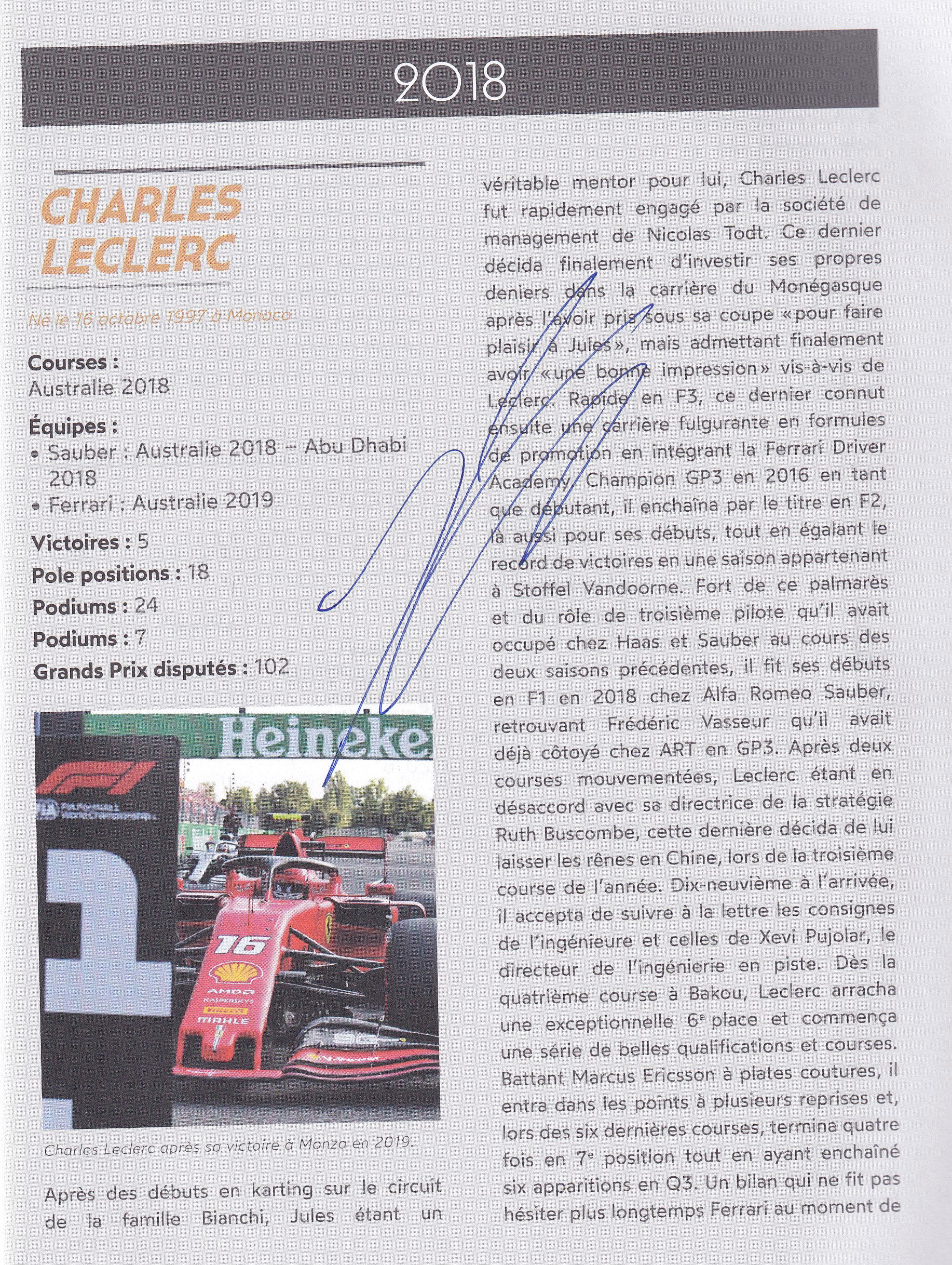 Formule 1 Tous Les Pilotes de 1950 a nos jours