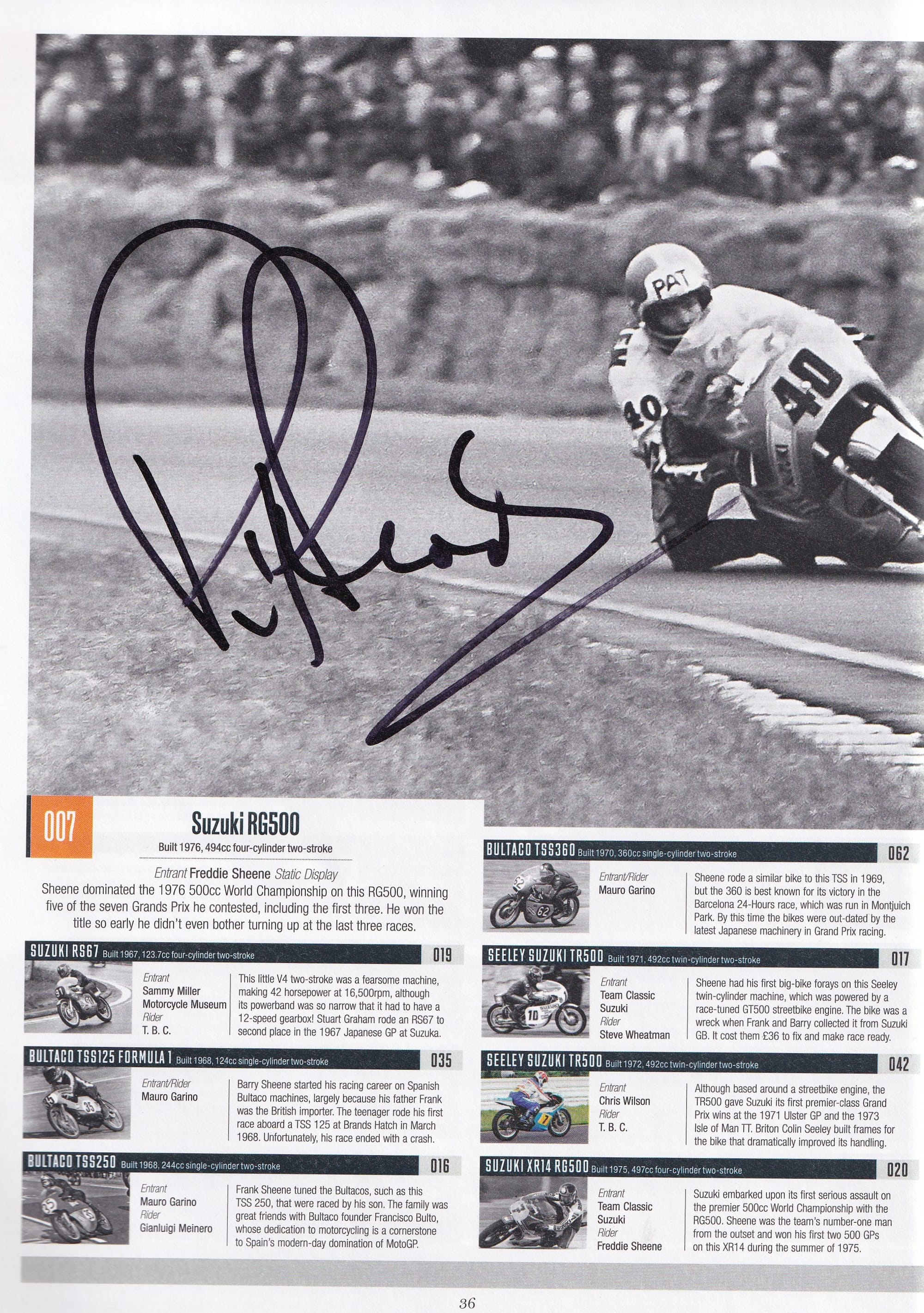 Goodwood Festival Of Speed Official Program Guide/Entry list 2016