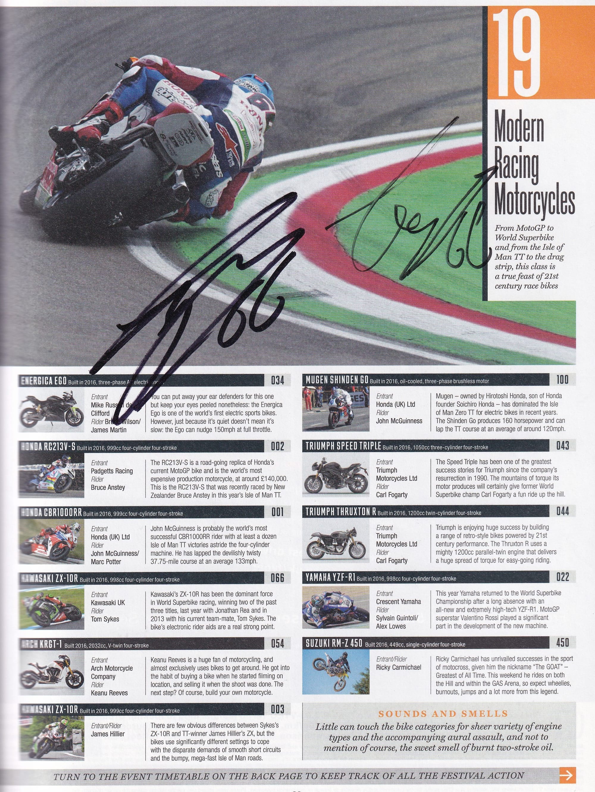 Goodwood Festival Of Speed Official Program Guide/Entry list 2016