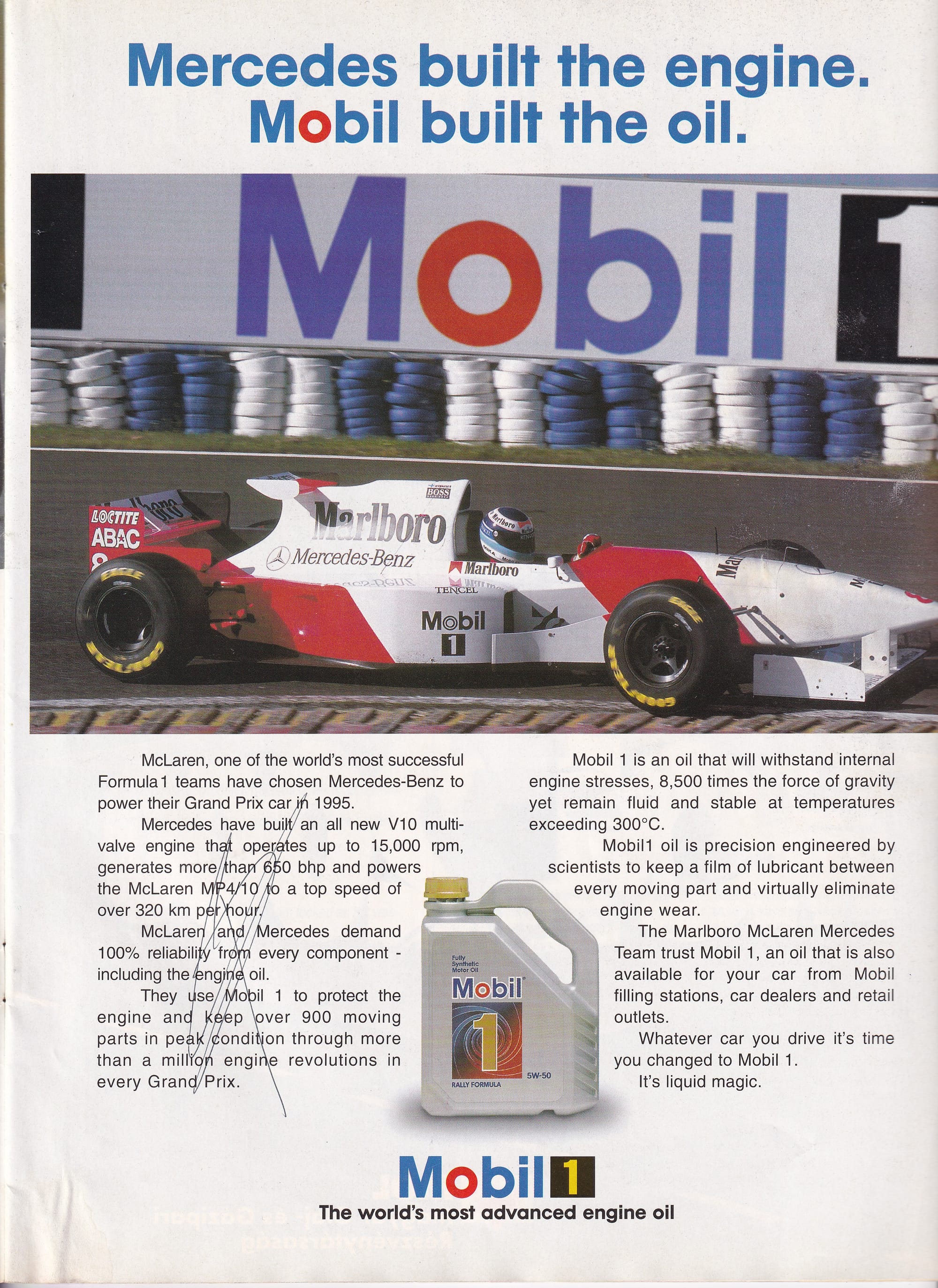 Formula 1 Hungarian GP Official Program 1995