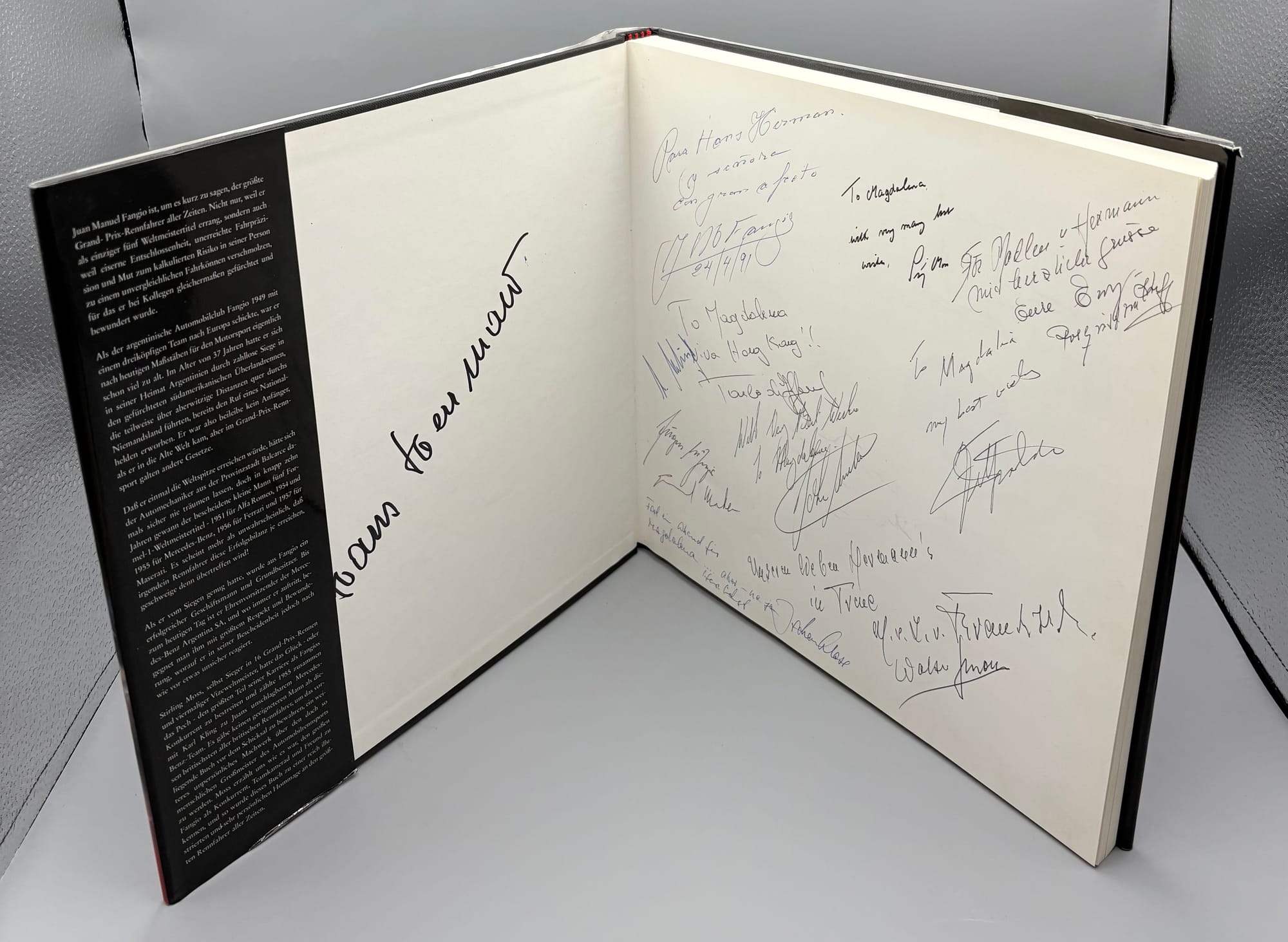 DOUG NYE-SIR STIRLING MOSS-FANGIO EIN PIRELLI ALBUM