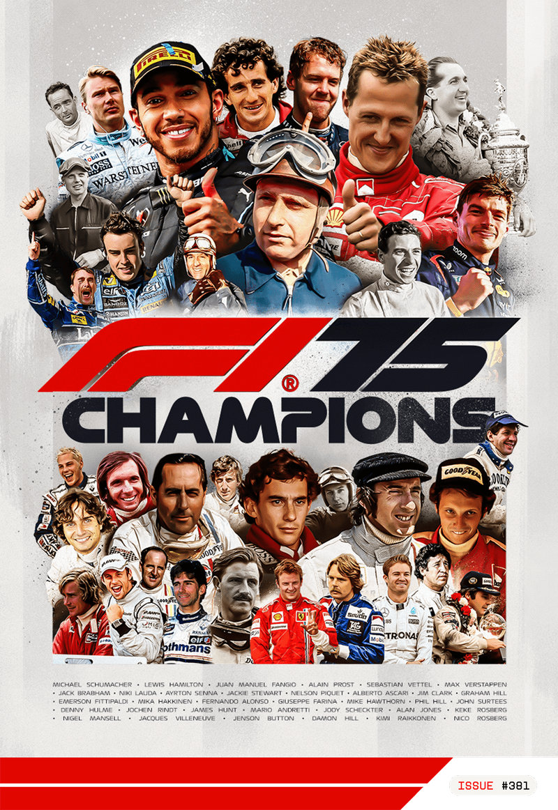 Formula 1 World Champions Autographs