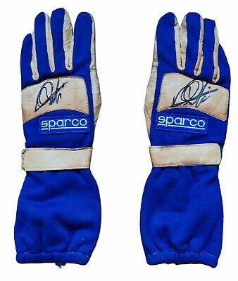 Autographed Formula 1 Car Parts,Gloves, Balaclavas & Nomex