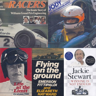 Autographed Formula 1 Books, Magazines, Programmes & Guides
