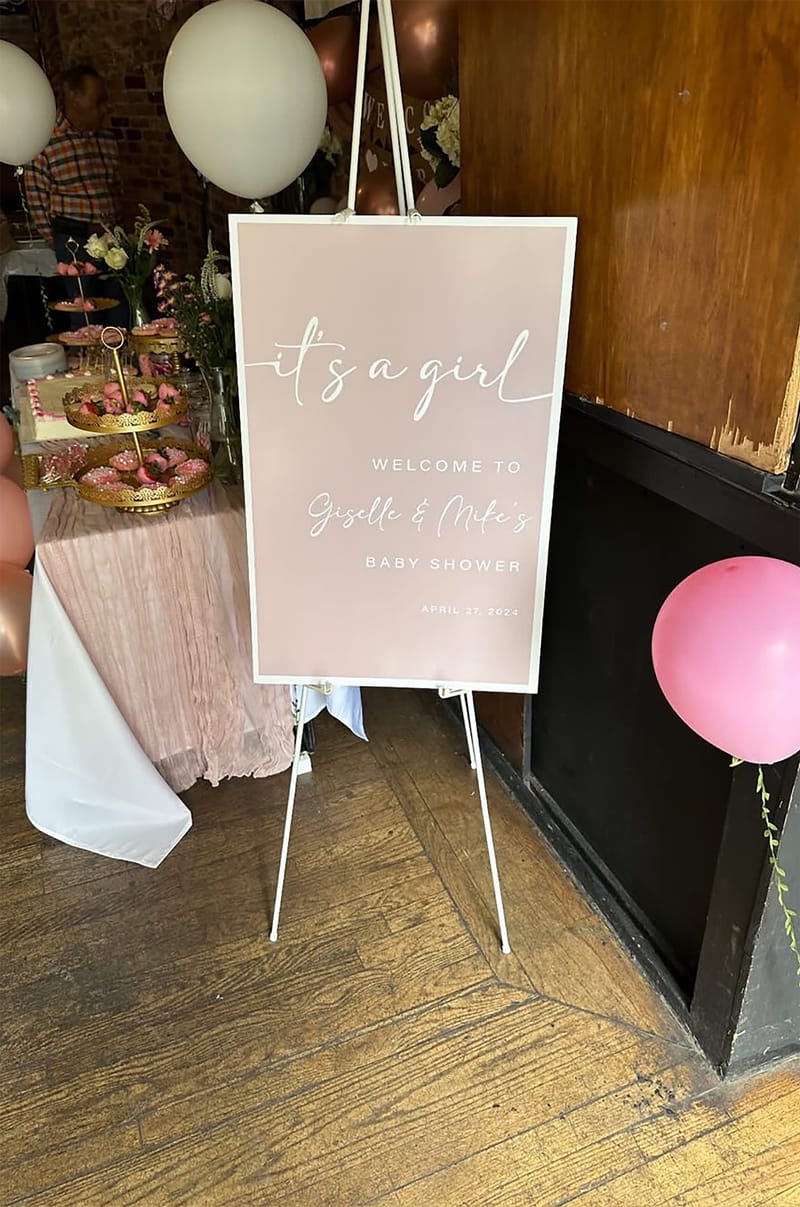 Its a Girl welcome sign!