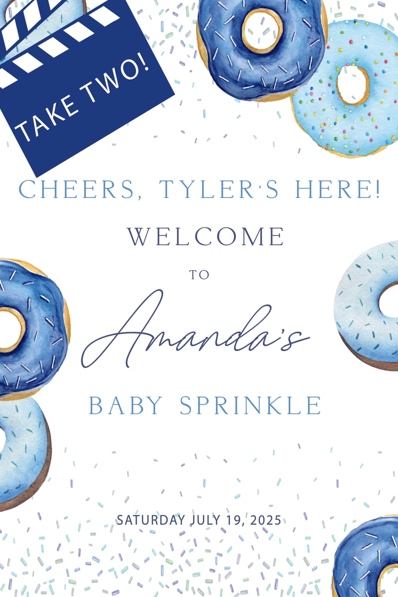 Welcome Sign- Baby Sprinkle