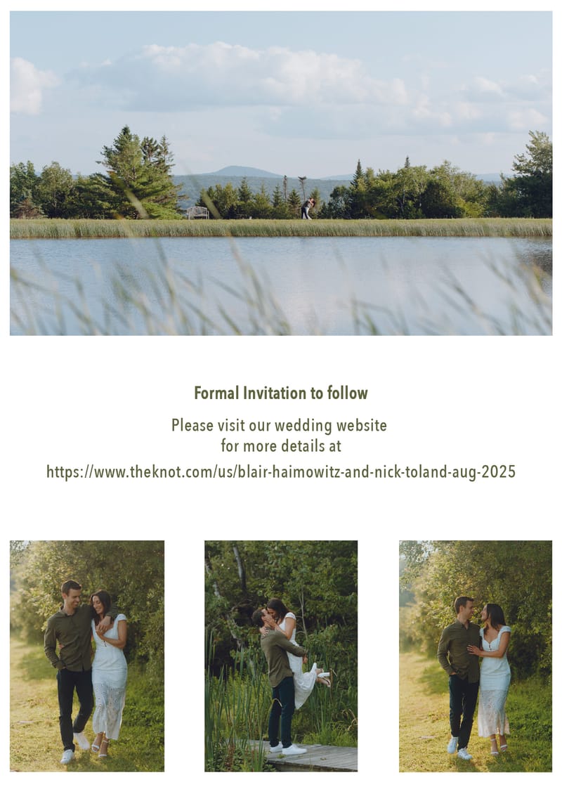 Mountain Lovers Wedding Invitation Suite
