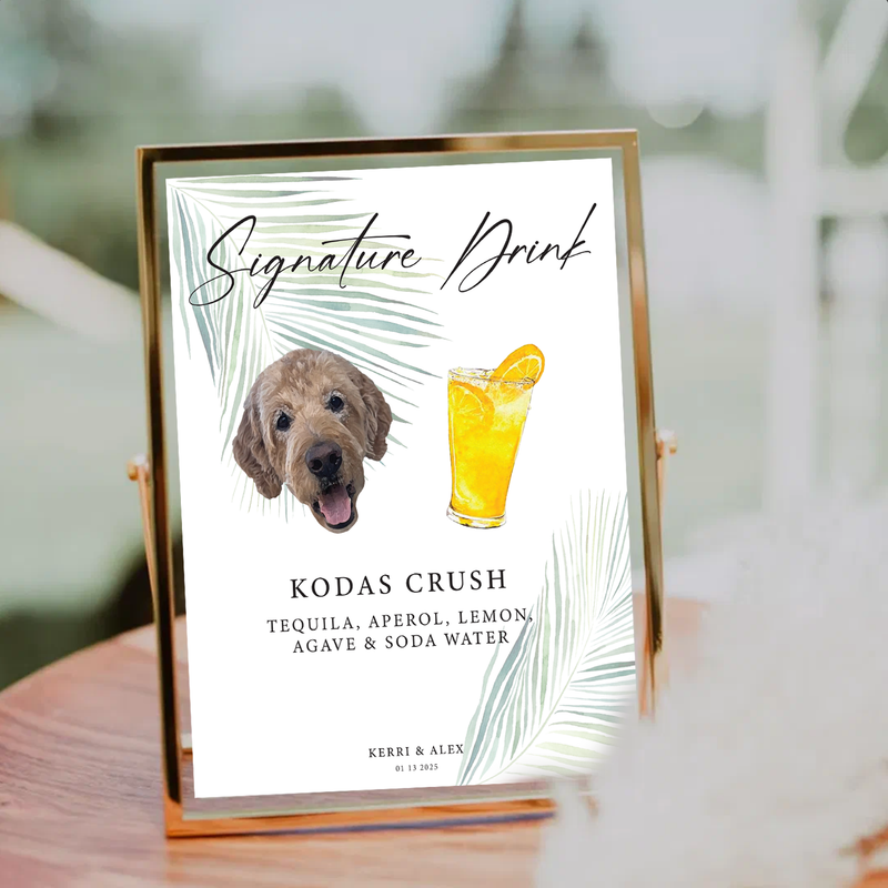 Signature Drink for Wedding!