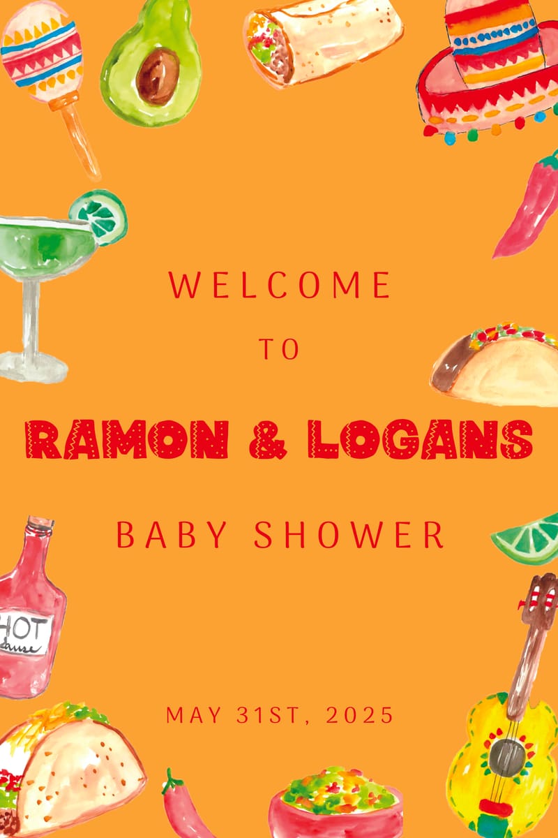 Fiesta themed Baby Shower!