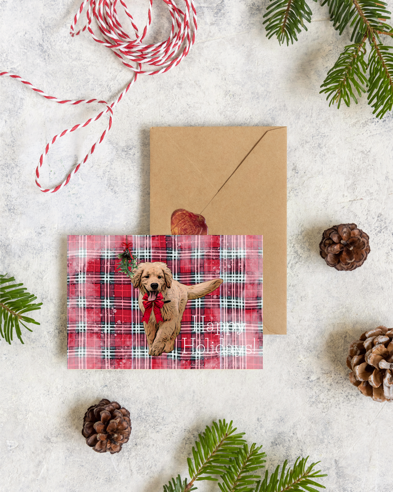 Puppy Holiday Card