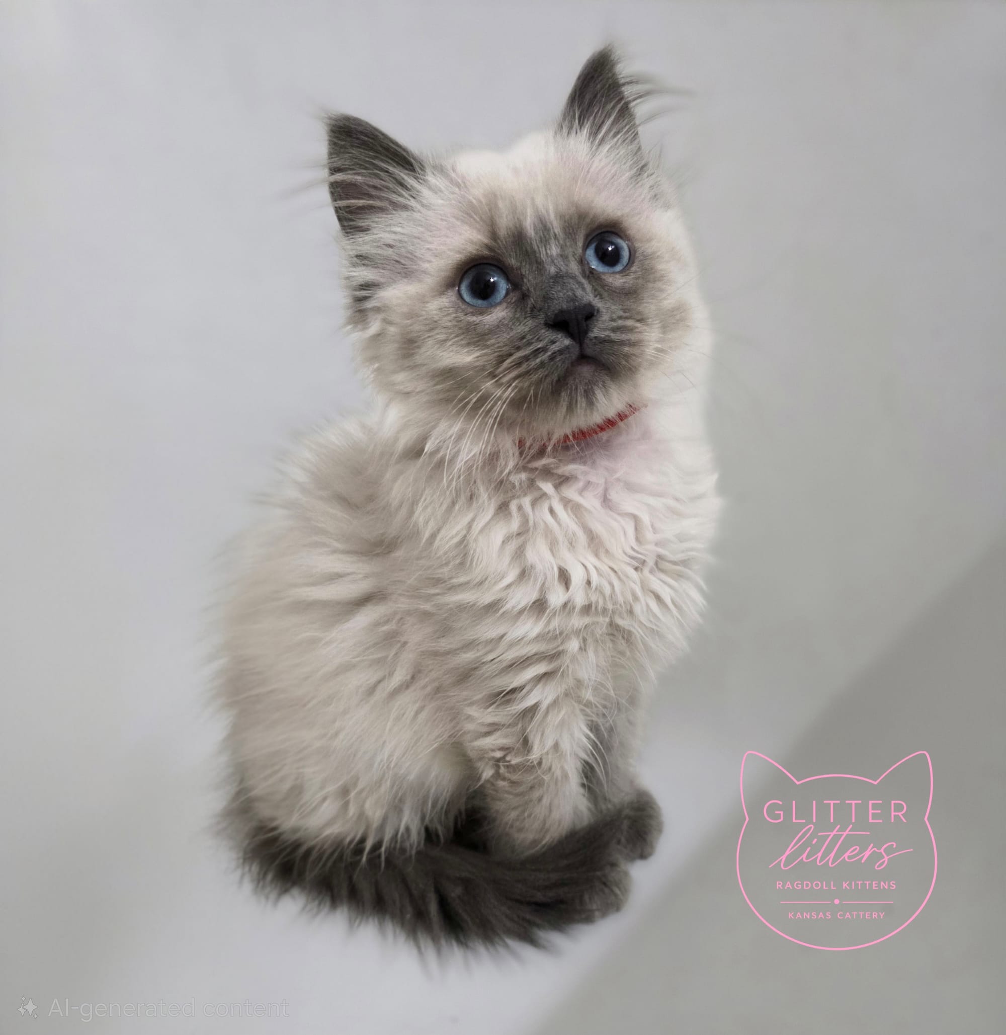 Mila Blue Colorpoint Ragdoll Girl