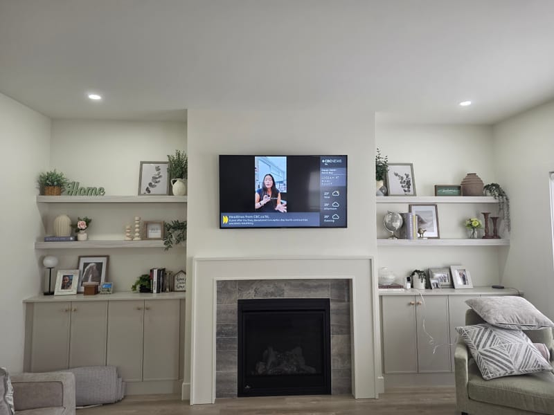 Recent Fireplace TV projects.