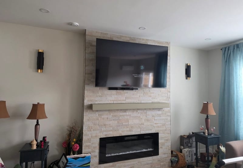 Recent Fireplace TV projects.